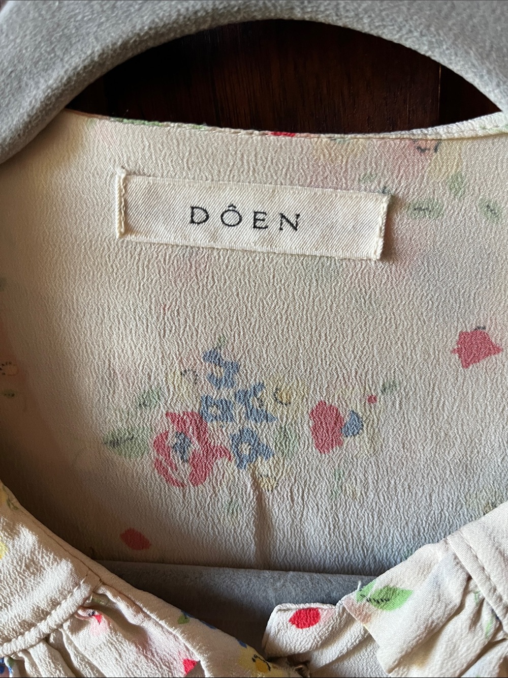 Doen Blythe Top in floral print - Picture 3 of 7